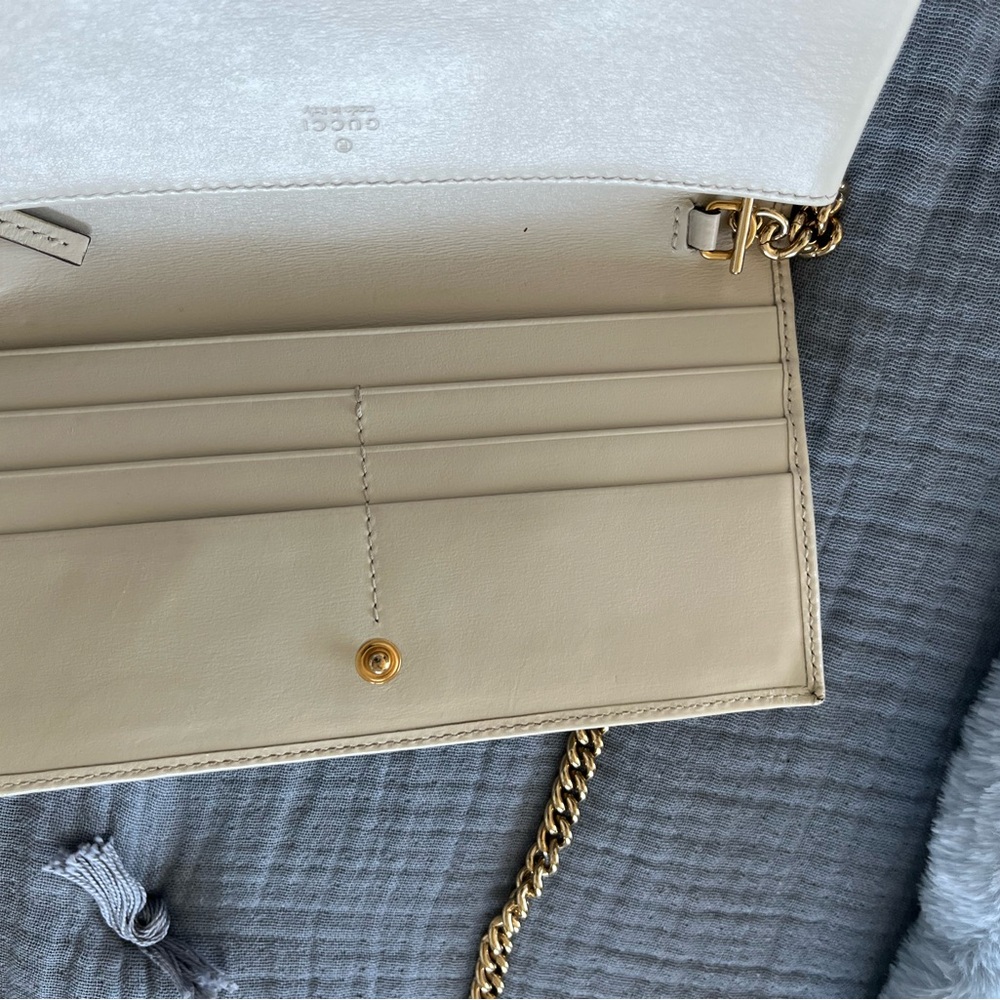 Vintage Gucci Horsebit 1955 Leather Wallet with Chain - Picture 5 of 10